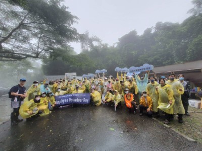 風雨無阻 關子嶺水火同源除蔓活動(嘉義林區管理處提供)